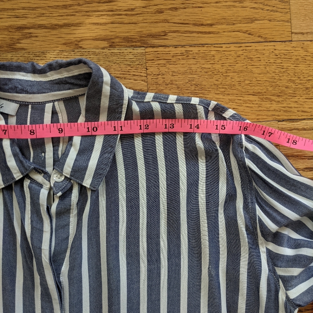 Rails Striped Blue Blouse 💙🤍 - Picture 11 of 13
